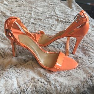 Coral Gianni Bini strapping heels 4”